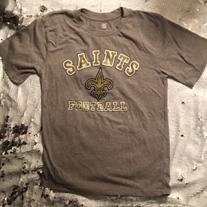 GIRLS SAINTS FOOTBALL TSHIRT SIZE 10/12
